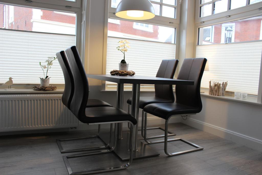 Altstadt Wohnung 2 "Hooge" Borkum Esterno foto